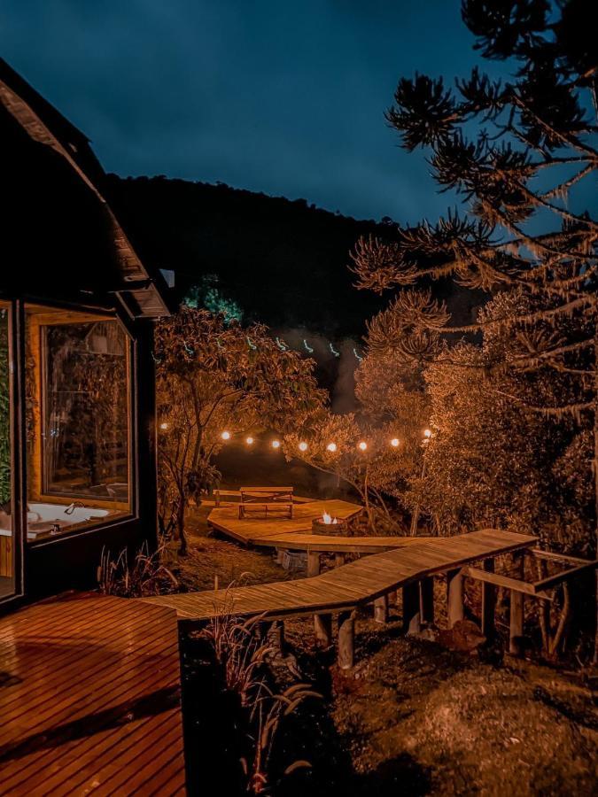 Cabana Estilo Celeiro Em Urubici Bagian luar foto