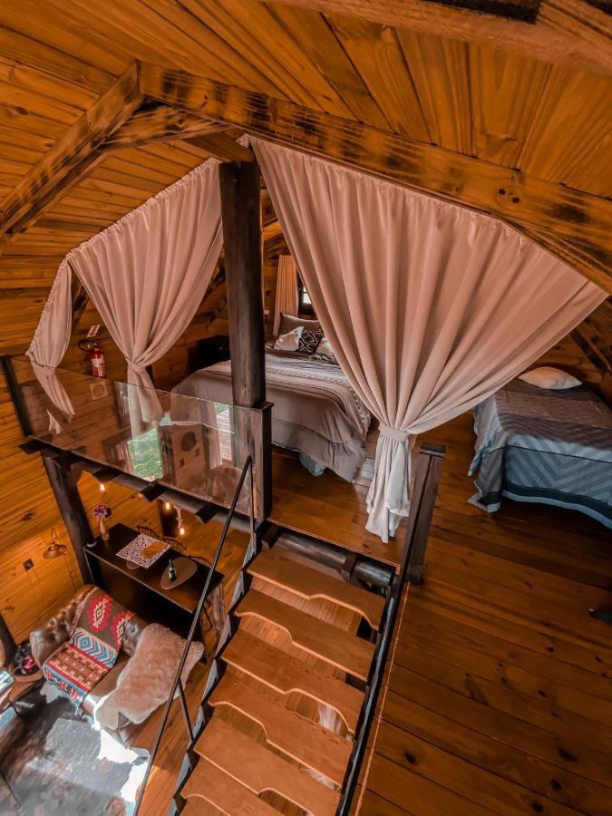 Cabana Estilo Celeiro Em Urubici Bagian luar foto