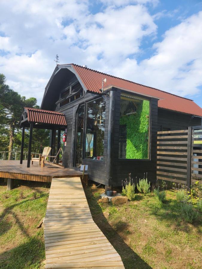 Cabana Estilo Celeiro Em Urubici Bagian luar foto